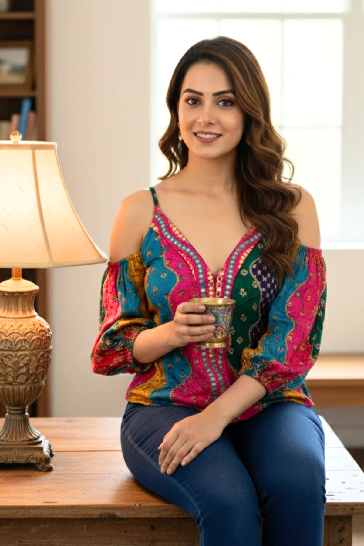 Ira Sleeve Top