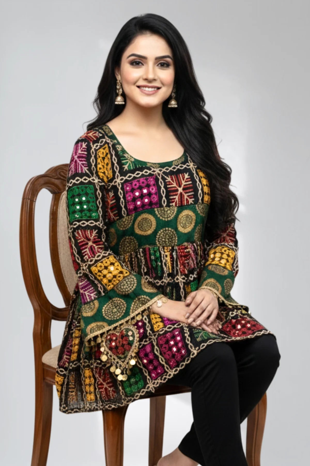 Folk Fusion Top