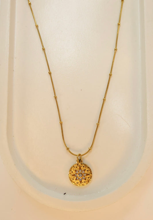 The Celestial Disc Necklace
