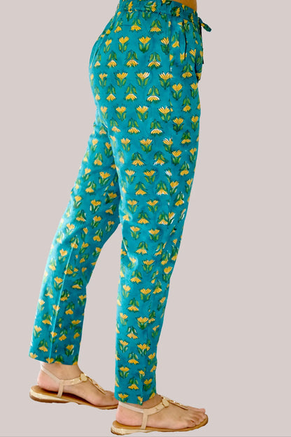 Gulmohar Cotton Pant