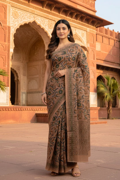 Aashima Floral Cotton Saree