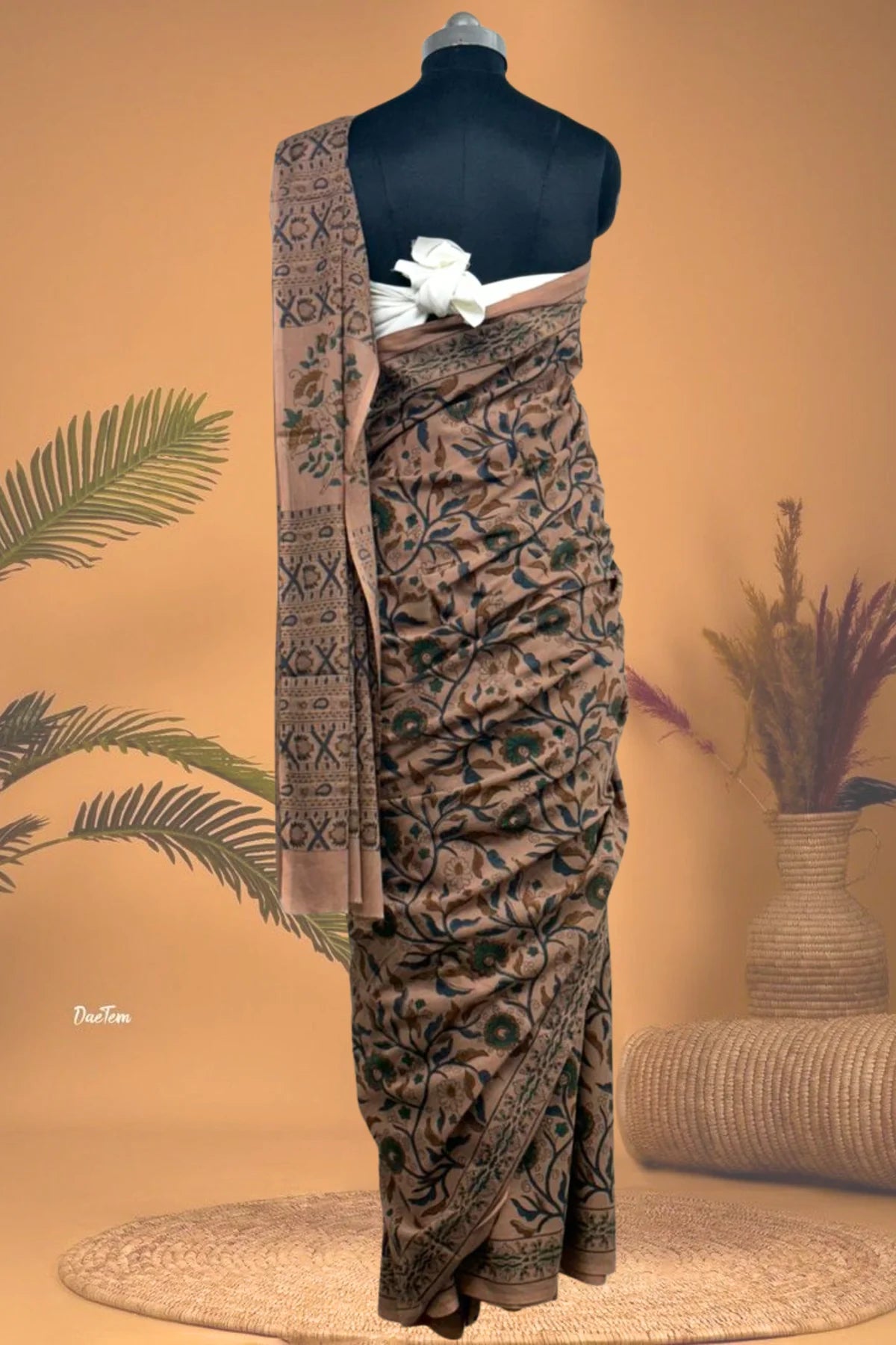 Aashima Floral Cotton Saree