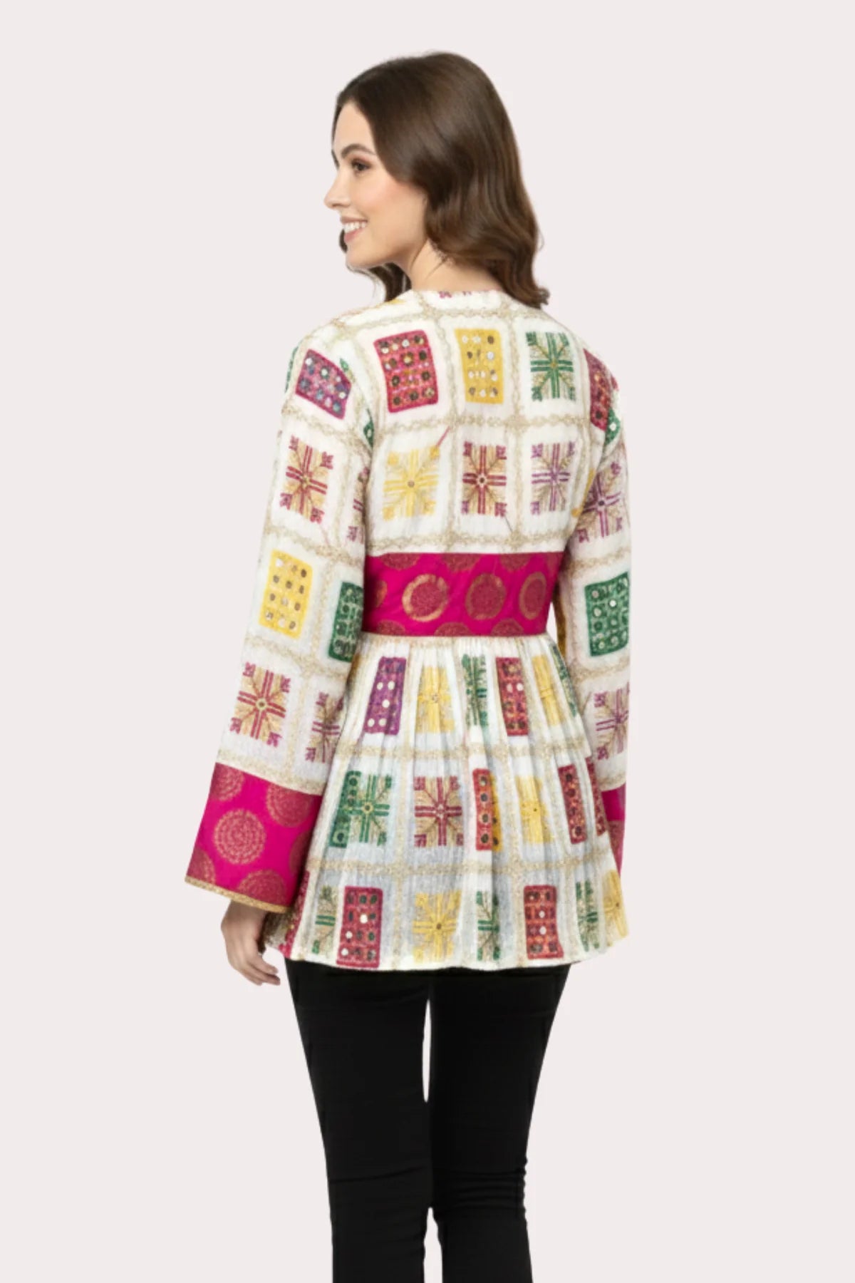 Vibrant Viraasat Peplum Top