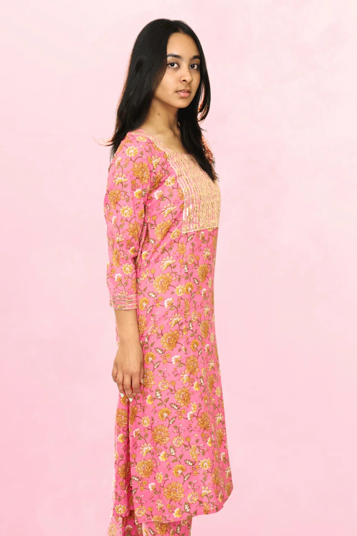 Bagh-e-Jaipur Cotton Kurta