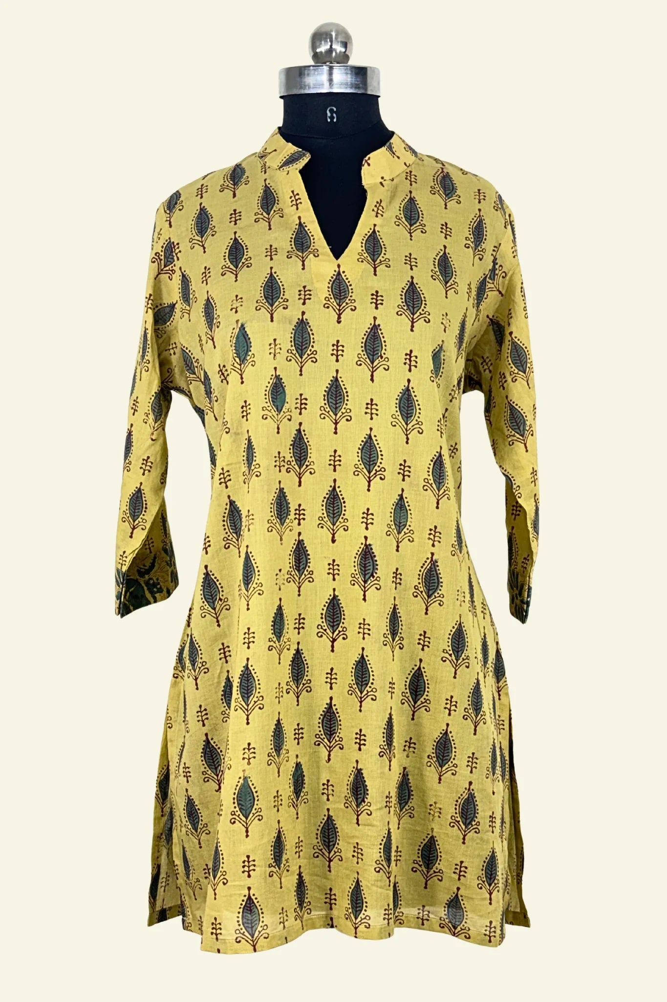 Nav Aarohi Mustard Kurta