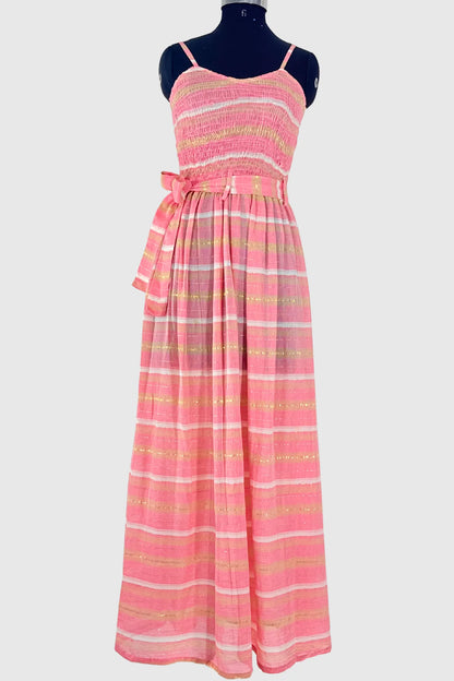 Ira Pastel Breeze Stripe Dress