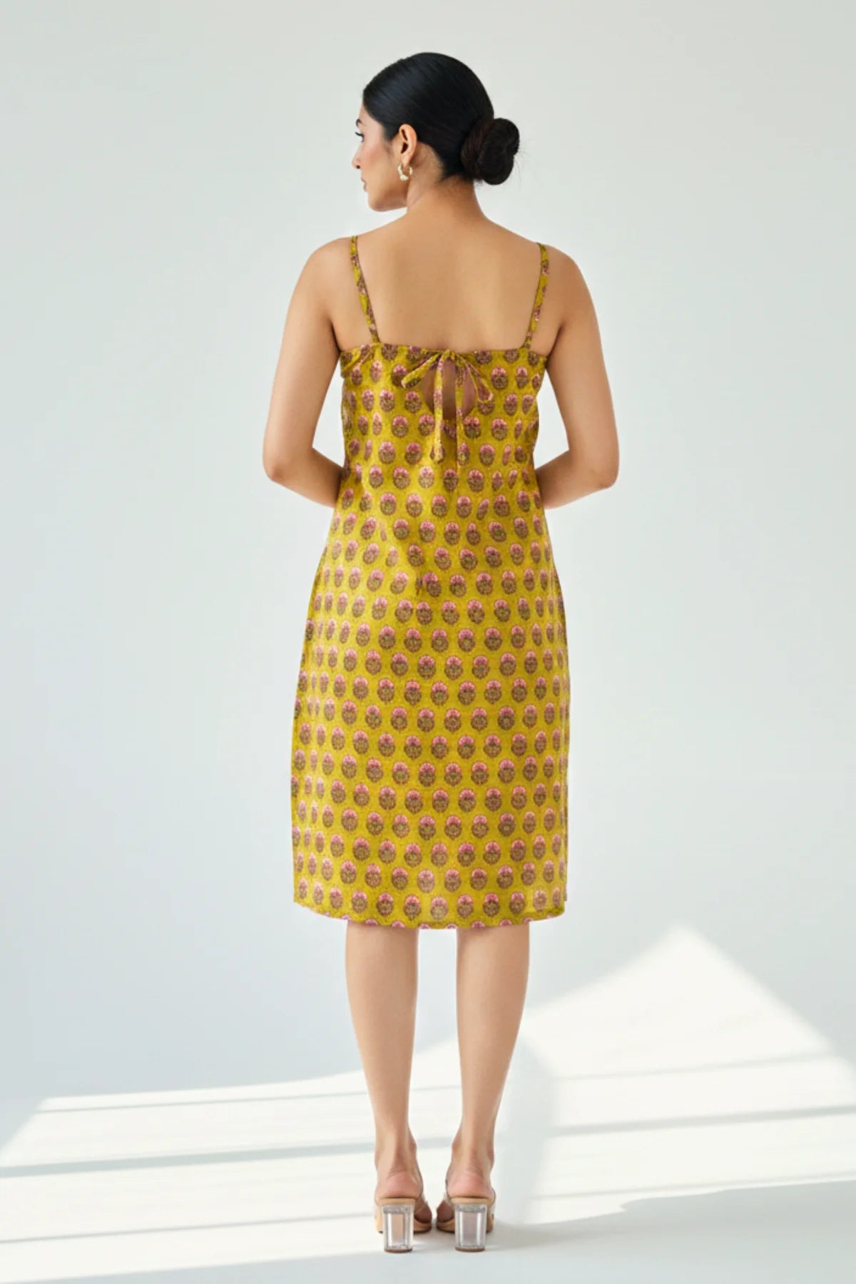 Mustard Meadow Cotton Dress