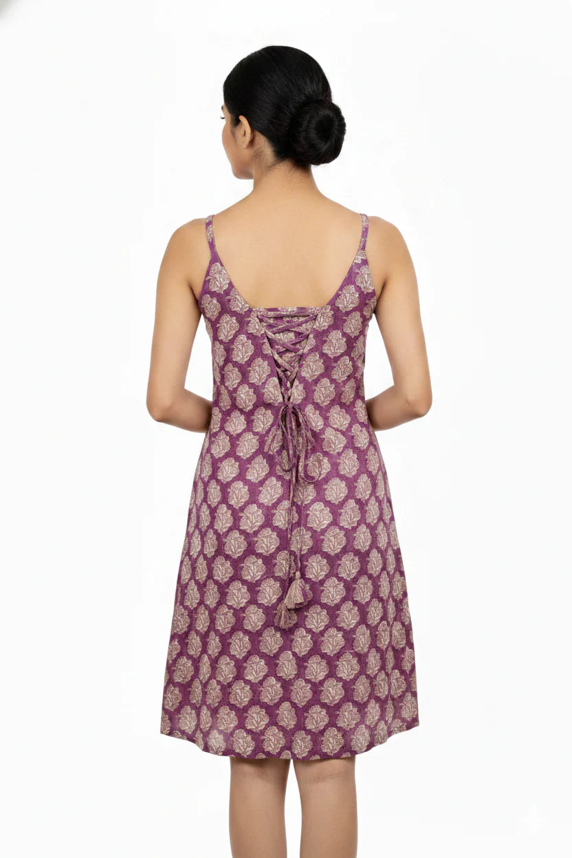 Magenta Classic Ethnic Dress