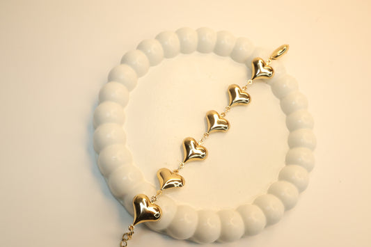 The Aura Liquid Heart Bracelet