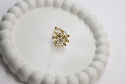 The Pearl Petals Ring