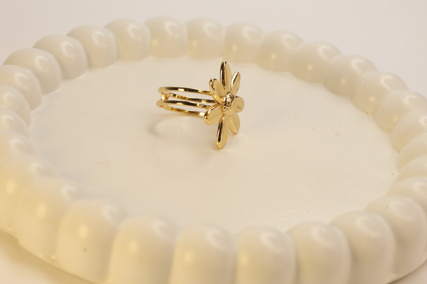 The Solstice Flower Ring