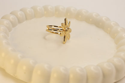 The Solstice Flower Ring