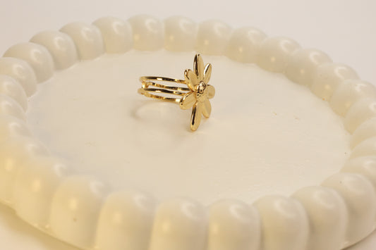 The Solstice Flower Ring