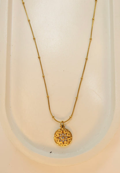 The Celestial Disc Necklace