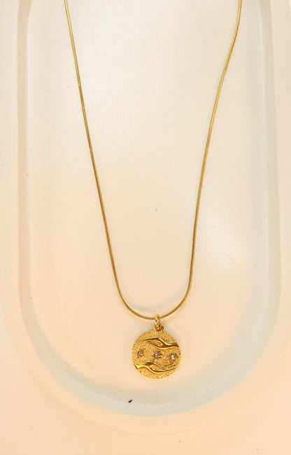 The Celestial Disc Necklace