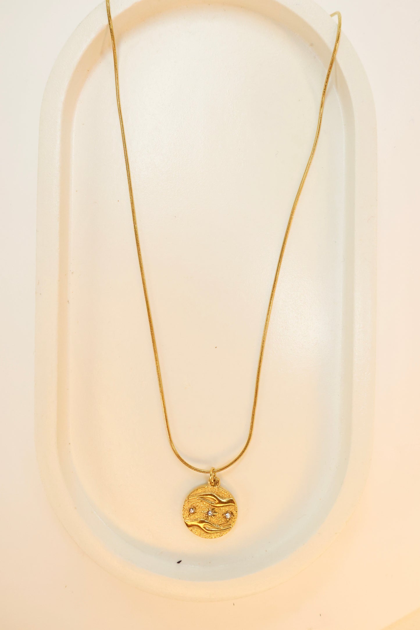 The Celestial Disc Necklace