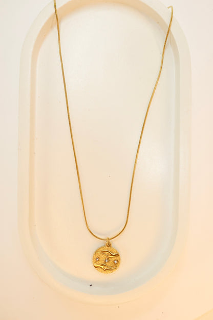 The Celestial Disc Necklace