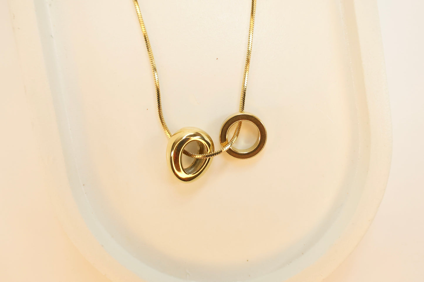 The Duet Pendant Necklace
