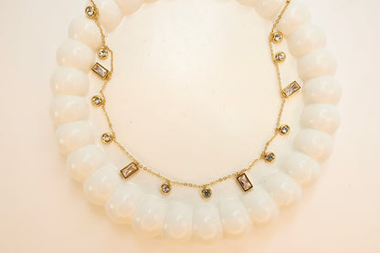 The Glimmer Row Necklace