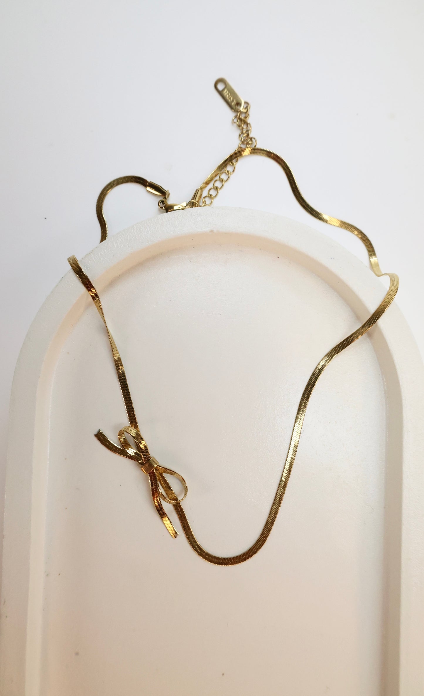 The Liquid Bow Necklace