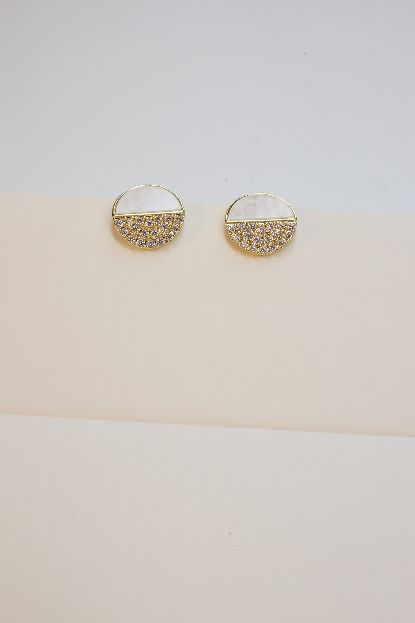 Lunar Duet Studs