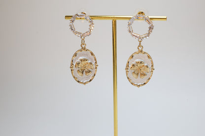 Floral Cameo Drops