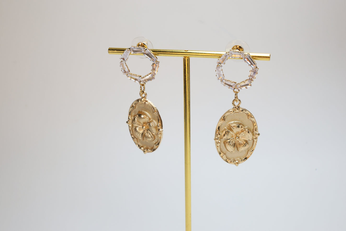 Floral Cameo Drops