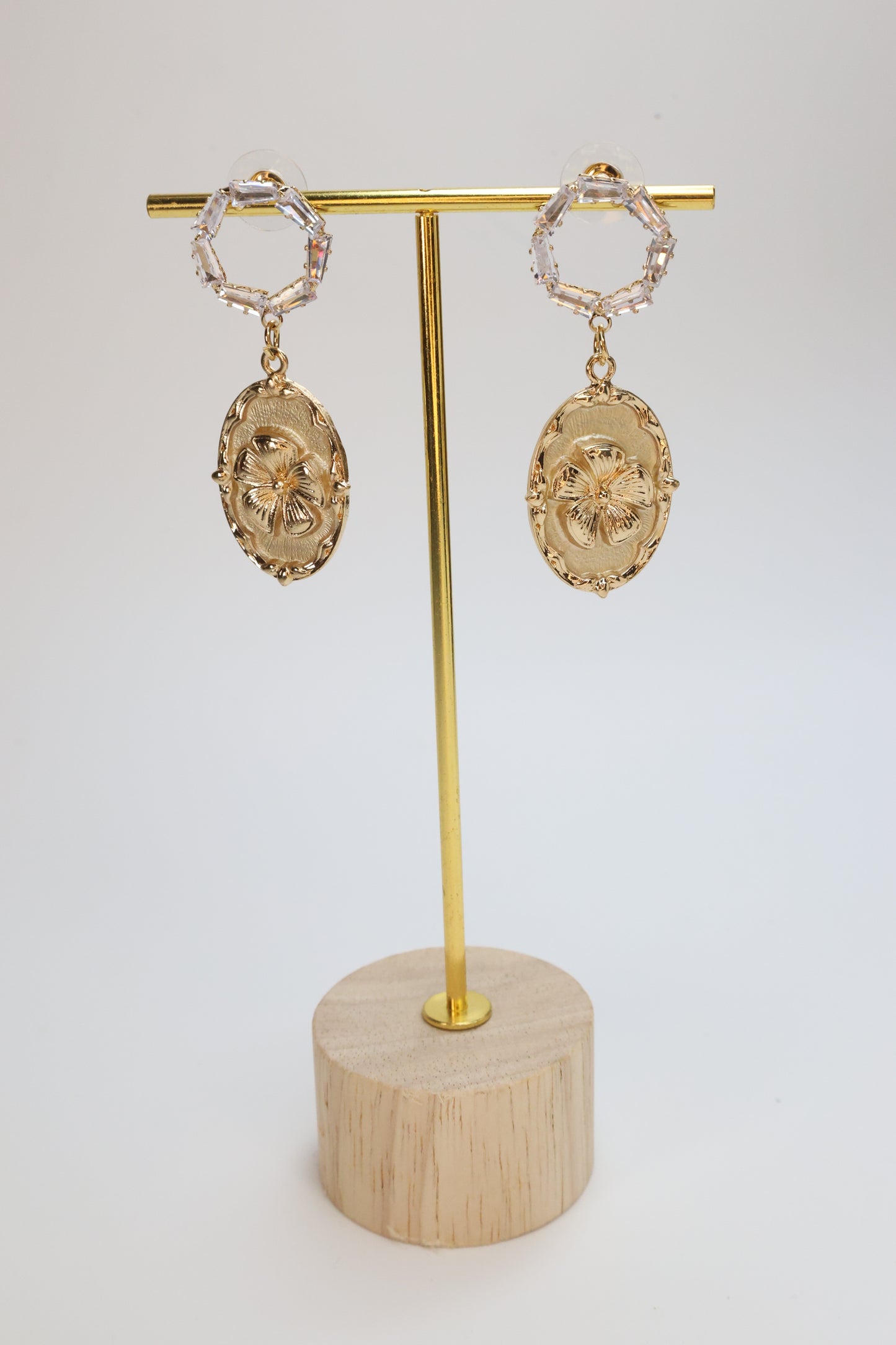 Floral Cameo Drops