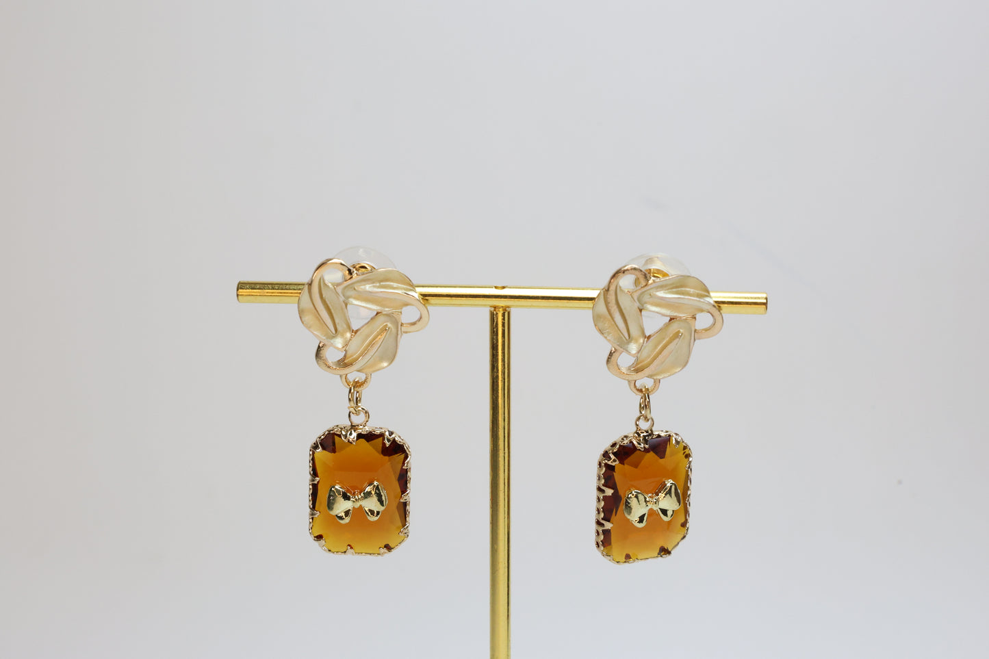 Caramel Gem Studs